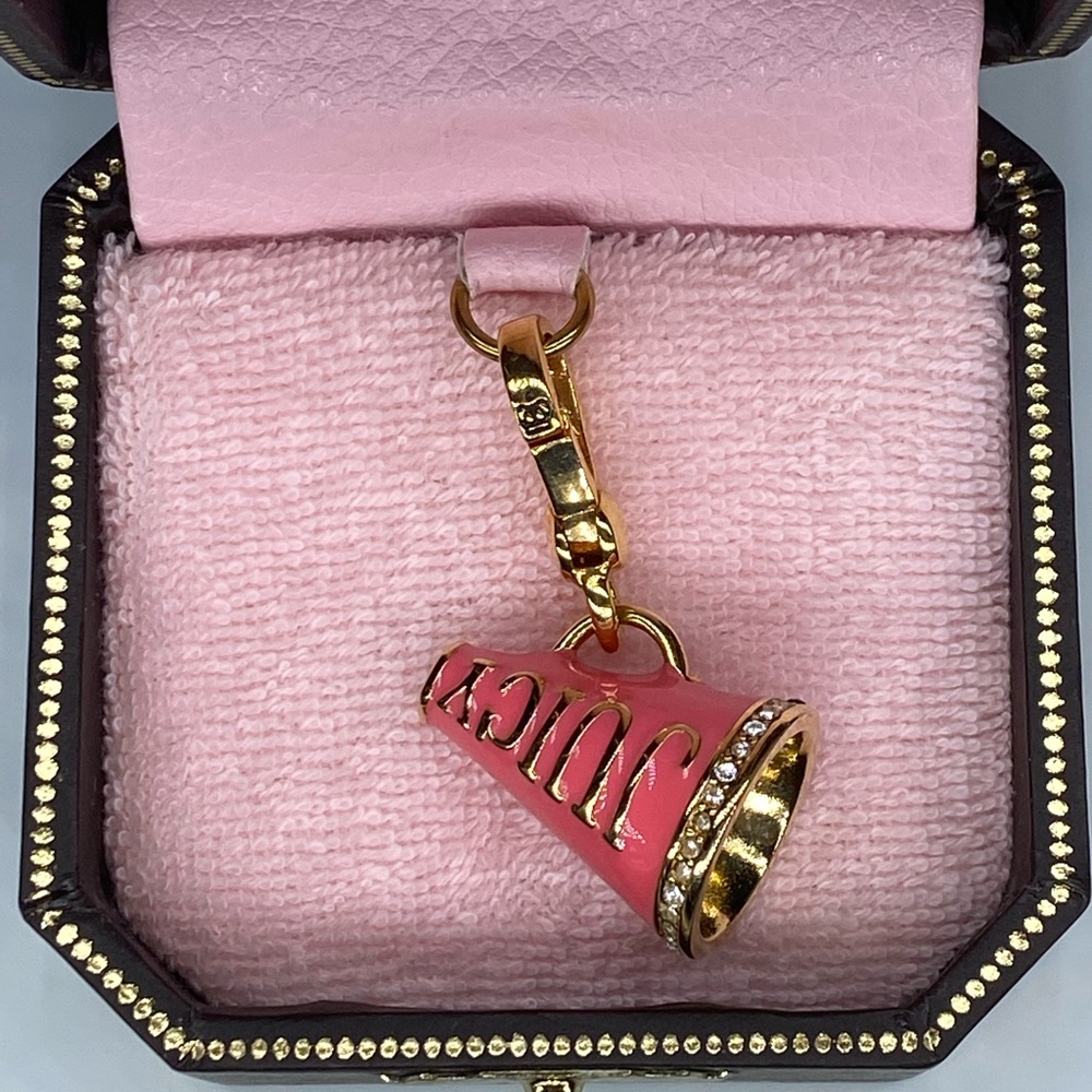 “Juicy” Cheer Megaphone Charm